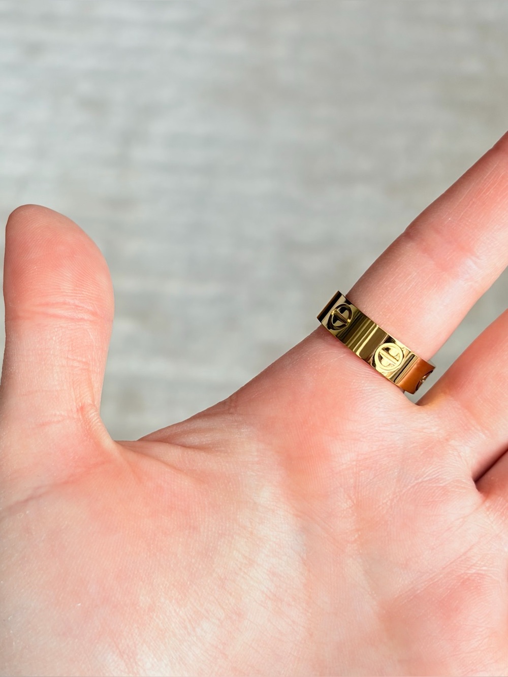 Gold Ring Size 7